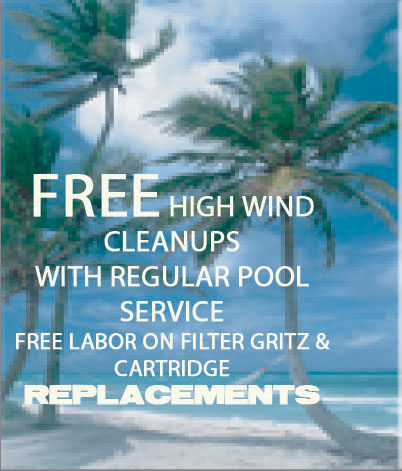 weekly pool service in upland